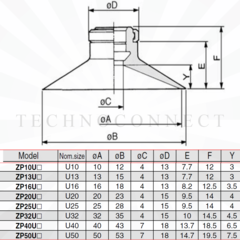 ZP50UF   Вакуум-присос