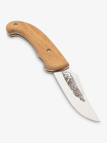 Нож «Фартовый» (сталь 95х18, стабилизированный орех)
