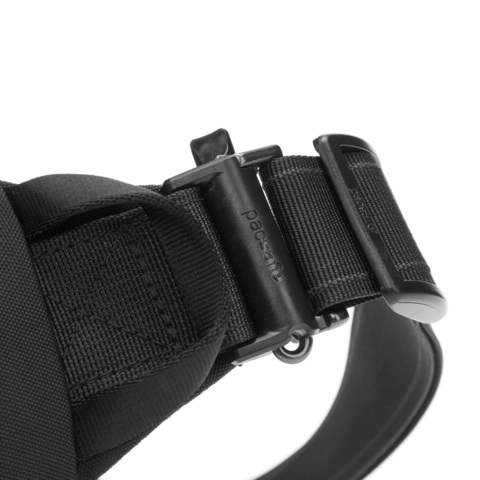 Картинка рюкзак однолямочный Pacsafe Metrosafe X urban sling черный - 8