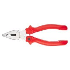 Плоскогубцы Black Nickel 180мм комбинированные двухкомпонентные рукоятки