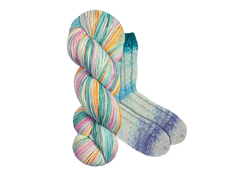 Lana Grossa Meilenweit Merino Rainbow Hand Dyed 7002