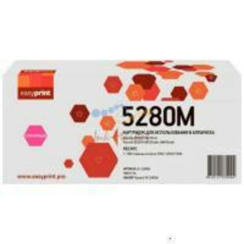 Лазерный картридж EasyPrint LK-5280M для Kyocera ECOSYS P6235cdn/M6235cidn/M6635cidn (11000 стр.) пурпурный, с чипом