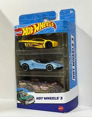 МАШИНКИ ПОДАРОЧНЫЙ НАБОР АВТОМОБИЛЕЙ (3 ШТУК) HOT WHEELS 2