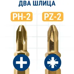 Бита отверточная с магнитным кольцом ПРАКТИКА 