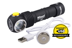 Налобный фонарь Armytek Wizard Magnet USB XP-L (тёплый свет) + 18650 Li-Ion
