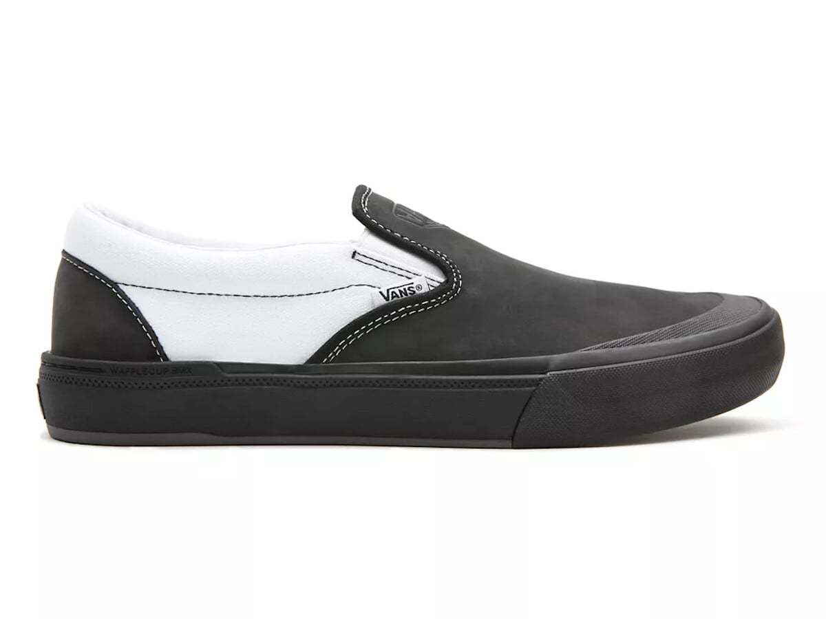 black slip on pro vans