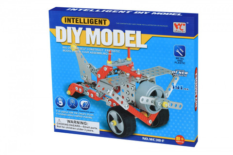 Конструктор металлический Same Toy Inteligent DIY Model Самолет 191 эл. WC38FUt