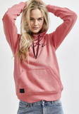 Толстовка Craft Overhead Logo Hoody Coral женская