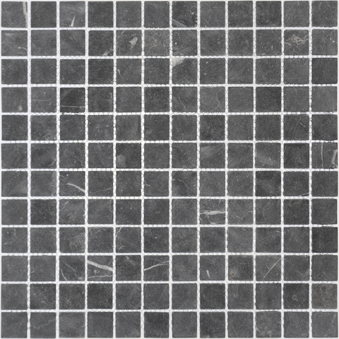 Мозаика LeeDo: Pietrine - Nero Oriente матовая 29,8x29,8x0,4 см (чип 23x23x4 мм)