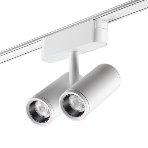 359109 SHINO NT23 000 белый Трековый светильник для низков. шинопровода IP20 LED 4000K 2*8W 48V 1360Лм SMAL