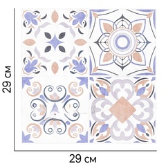 Самоклеящаяся панель ПВХ Тренто 290х290х3 мм