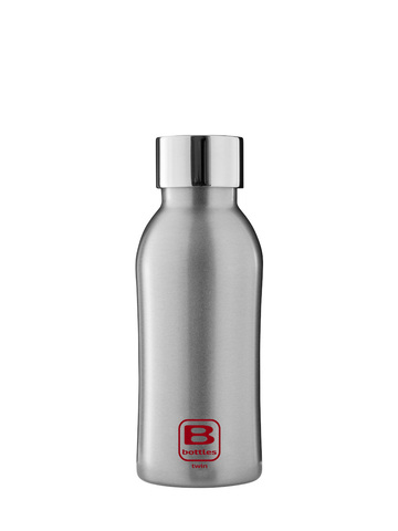 Термос Bugatti B Bottle Twin Lux brushed silver BBT-SB350IN