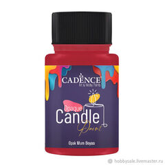 краска для свечей Candle Paint 12 бордо 50мл