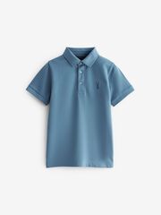 Поло для мальчика Next 373-568, Светло-синий