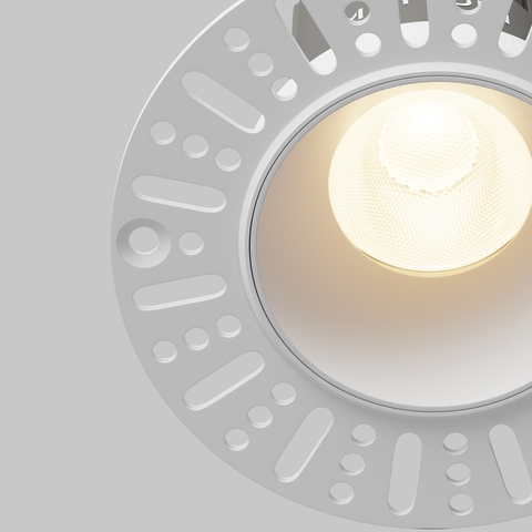 Встраиваемый светодиодный светильник Maytoni Dip DL119-10W-3K-TRS-W