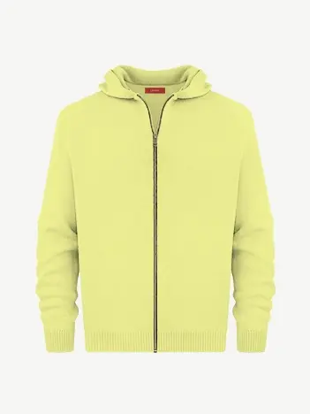 Толстовка на замке из шелка