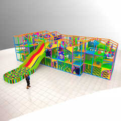 Детский игровой лабиринт «Мир Геометрических Загадок»