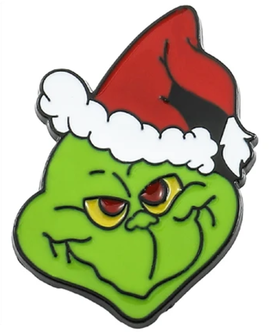 Как Гринч украл Рождество значок металлический Гринч