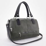 Сумка Саломея 504 македония оливковый + черный