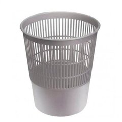 
          Корзина для бумаг СТАММ, 18 л, сетчатая, круглая, пластик, серая