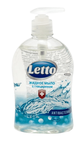 LETTO antibacterial жидкое мыло для рук 500мл