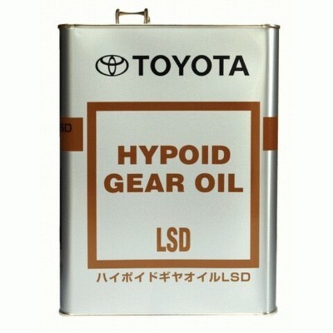 TOYOTA Масло трансмиссионное Hypoid Gear Oil LSD 85W-90 API-GL-5 металл 4L (0888500305)
