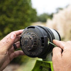 Триммер Greenworks GD60LT 60V (40 см) аккумуляторный, без АКБ и ЗУ