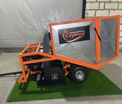 "Сороед-1000П". Подборщик мусора прицепной