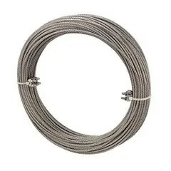 Трос Джилекс 10 м, 4 мм, 4 зажима