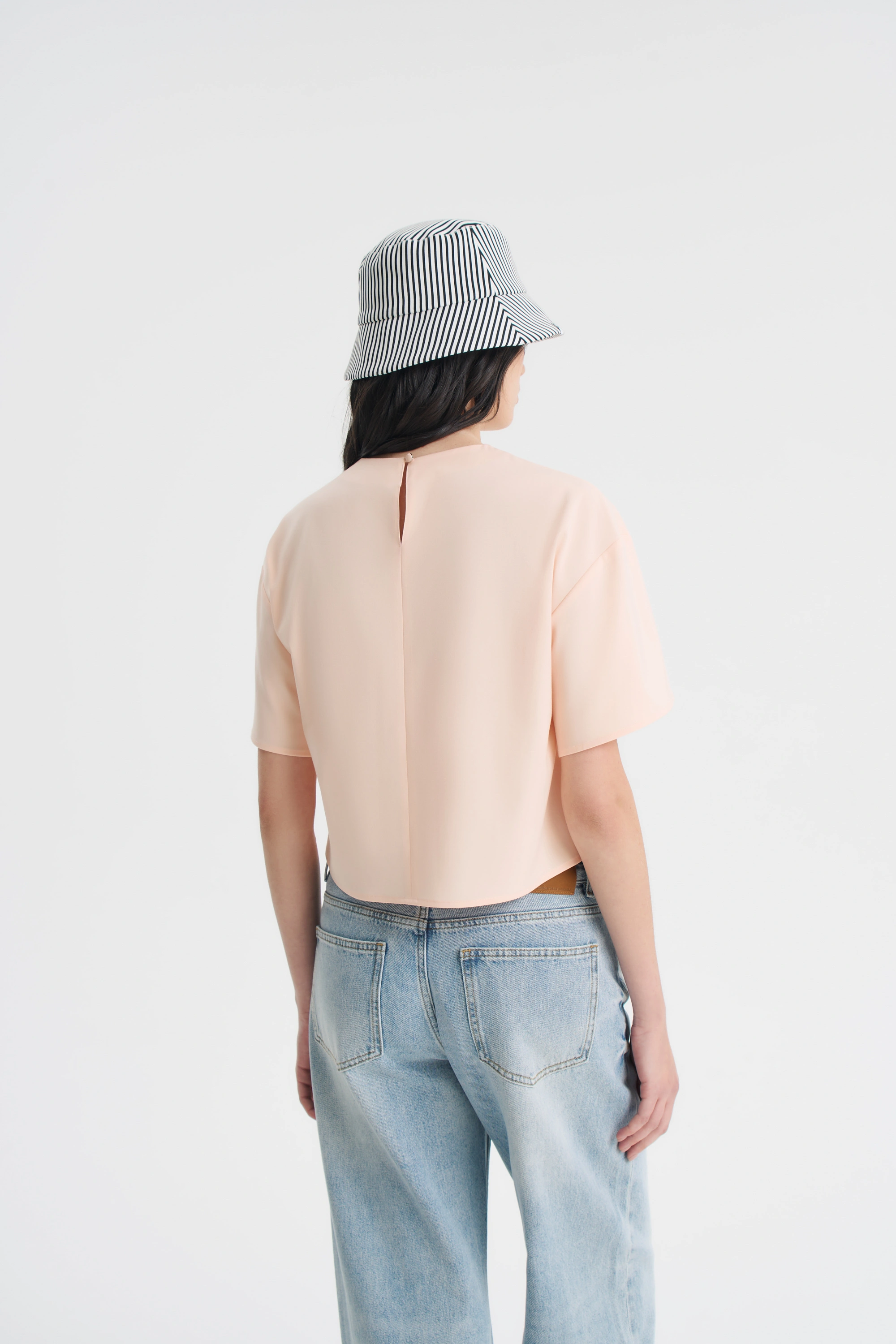 Блуза с коротким рукавом