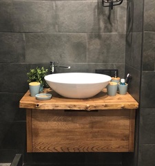 Тумба подвесная с раковиной