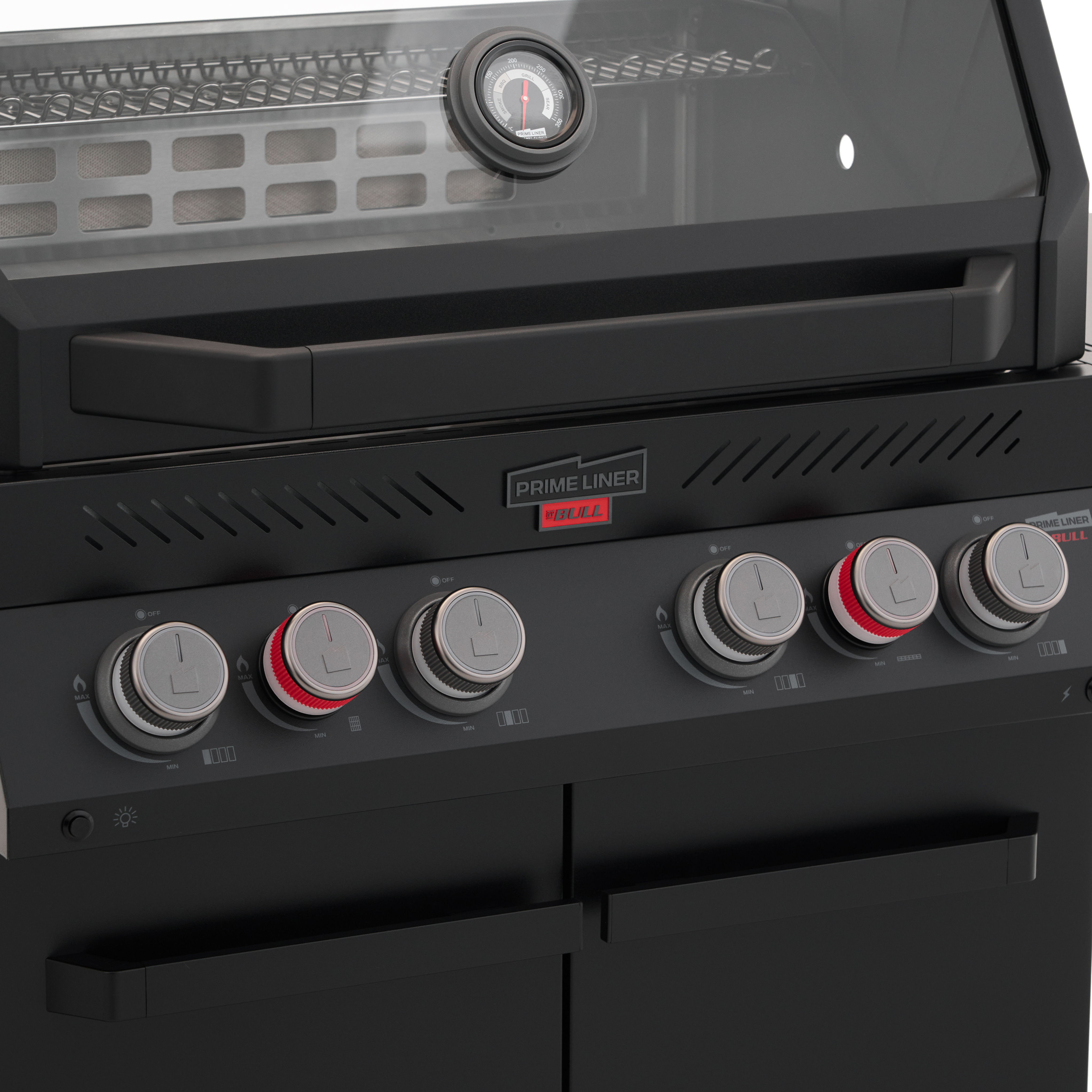 Газовый гриль PRIMELINER G-class PRO комплектация DELUXЕ