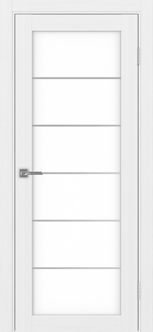 Турин_501АСС.2 молдинг алюм.хром.30 ЭКО-шпон Белый лёд-LACбелый