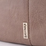 Сумка Саломея 479 македония тауп + шоколад