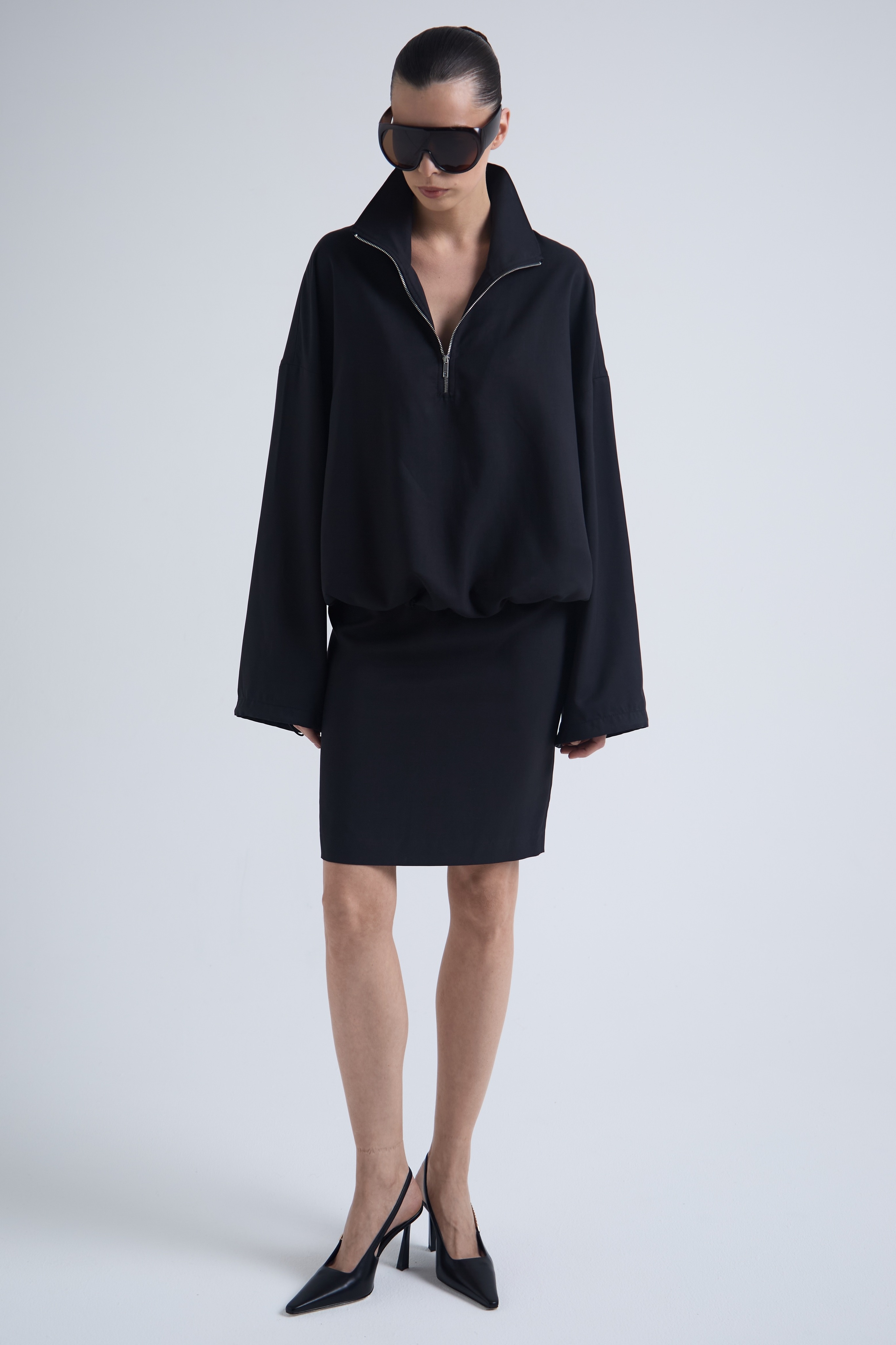 Юбка Matte из шелка