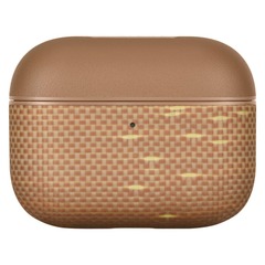 Чехол Pitaka MagEZ Case для AirPods Pro 3 Золотой блик | Golden Glint