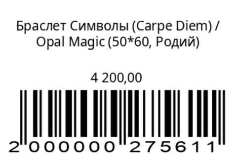 Браслет Символы (Carpe Diem)