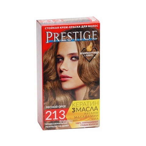 Краска для волос Prestige 213 - Лесной орех, 50/50 мл.