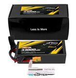 АКБ Gens Ace Tattu NMC 33000mAh 22.2V 10C 6S G-Tech Semi-solid state Lipo battery (полутвердотельная) 330Wh/kg