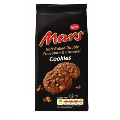 Печенье Mars Chocolate Caramel с шоколадом и карамелью 162 гр