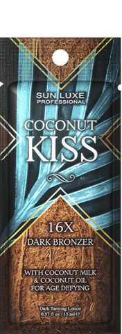 Крем для загара для всех типов кожи Coconut Kiss Sun Luxe, 15мл