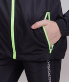 Детская беговая Ветровка Nordski Jr. Motion Black/Yellow
