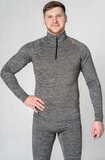 Терморубашка Noname Alaska Grey Melange для холодной погоды
