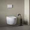 ArtCeram KHYV001 05 00 ArtCeram HYPE Унитаз-биде подвесной 38X59см, безободковый, с soft-close, с пультом управления, цвет белый матовый с покрытием saniglaze (СПЕЦЦЕНА!)