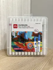 Акриловые маркеры Deli двусторонние