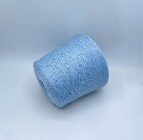 Zegna Baruffa (пр.Италия), art-Cashwool, 2/30 1500м/100гр. 100%Меринос,  цвет-Голубой меланж(223/23/21), арт-34277