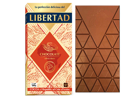 Шоколад молочный "Либертад", 100г