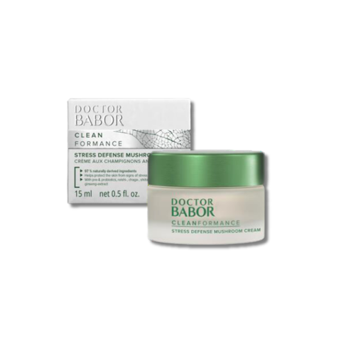 Крем грибной для защиты от стресса Doctor Babor Cleanformance Stress Defence Mushroom Cream 15 мл MINI