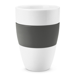 Кружка aroma, 400 мл, темно-серая