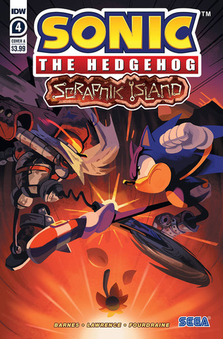 Sonic The Hedgehog Scrapnik Island #4 (Cover A)